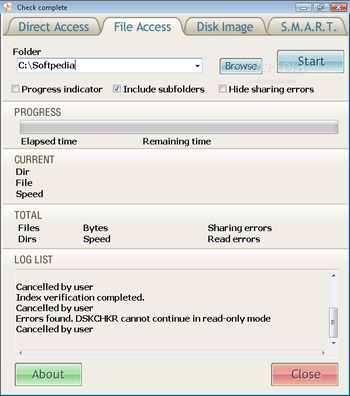 Disk Checker screenshot 2