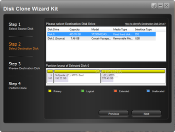 Disk Clone Wizard Kit screenshot 2