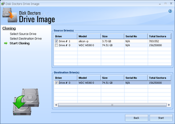 Disk Doctors Drive Manager screenshot 3