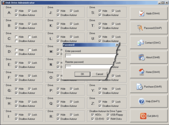 Disk Drive Administrator screenshot 2