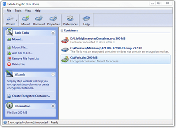 Disk Encryption Software Cryptic Disk screenshot 2