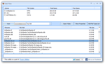 Disk Files screenshot