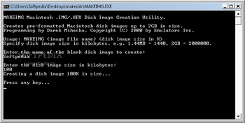 Disk Image Creation Utilities screenshot 2