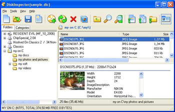 Disk Inspector screenshot 2