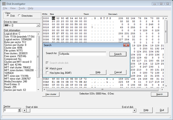 Disk Investigator screenshot 3