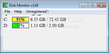 Disk Monitor screenshot