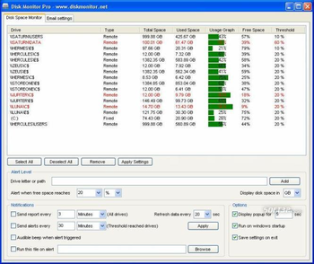 Disk Monitor Pro screenshot