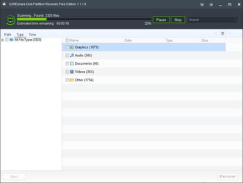 Disk Partition Recovery Free Edition screenshot 2