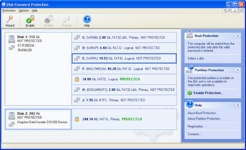Disk Password Protection screenshot 2