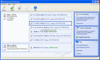 Disk Password Protection screenshot 3