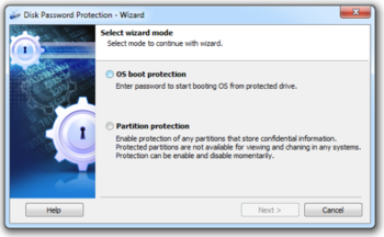 Disk Password Protection screenshot 3