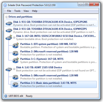 Disk Password Protection screenshot 4