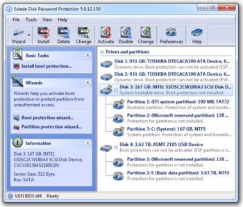 Disk Password Protection screenshot 5