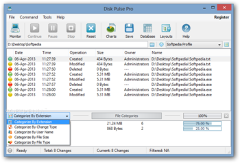 Disk Pulse Pro screenshot
