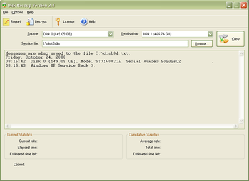 Disk Recoup screenshot 2
