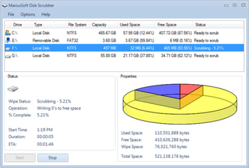 Disk Scrubber screenshot