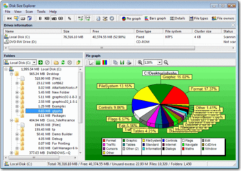 Disk Size Explorer screenshot