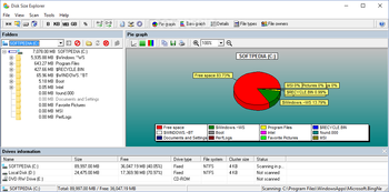 Disk Size Explorer screenshot