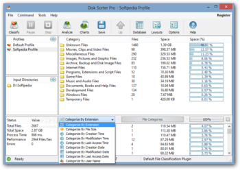 Disk Sorter Pro screenshot