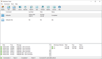 Disk Sorter Server screenshot