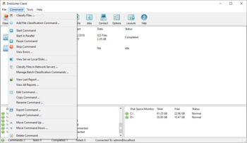Disk Sorter Server screenshot 3