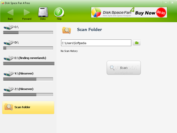 Disk Space Fan Free screenshot 2