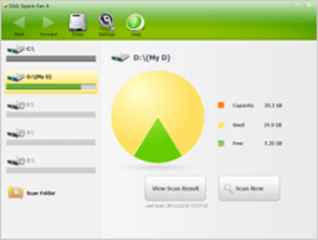 Disk Space Fan Pro screenshot