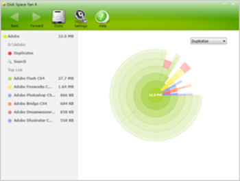 Disk Space Fan Pro screenshot 2