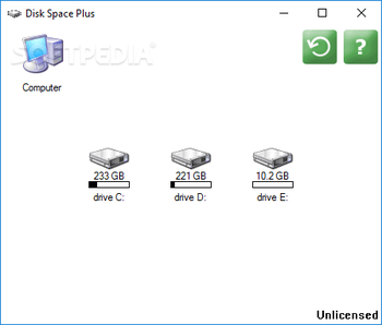 Disk Space Plus screenshot