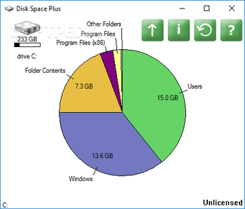 Disk Space Plus screenshot 2