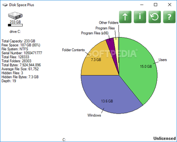 Disk Space Plus screenshot 3