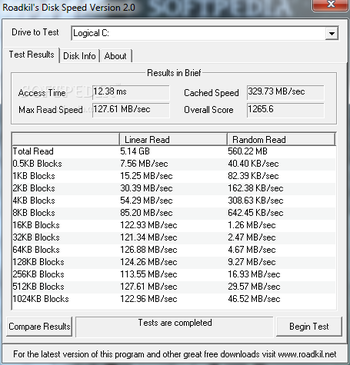 Disk Speed screenshot