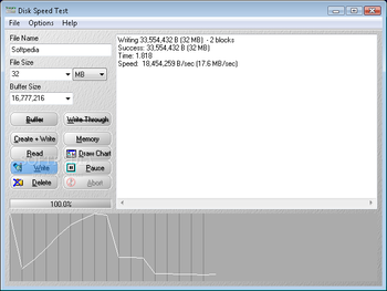 Disk Speed Test screenshot