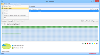 Disk SpeedUp (formerly Disk Defrag) screenshot 2