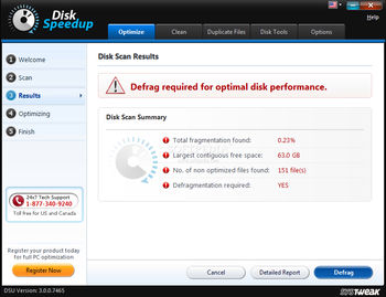 Disk Speedup screenshot 3