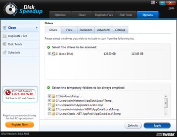 Disk Speedup screenshot 8