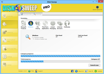 Disk Sweep screenshot 2