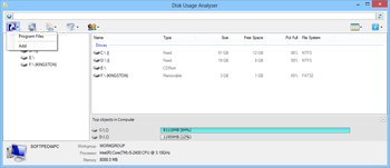 Disk Usage Analyser screenshot 2