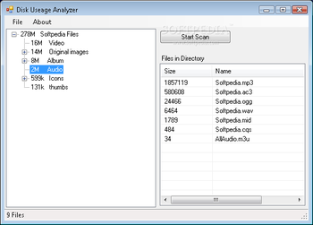 Disk Usage Analyzer screenshot