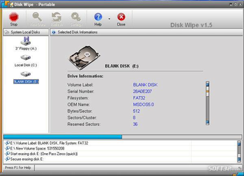 Disk Wipe screenshot 2