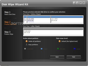 Disk Wipe Wizard Kit screenshot 3