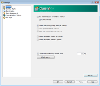 Disk Write Copy Professional Edition screenshot 2