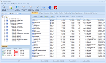 DiskAnalyzer Pro screenshot