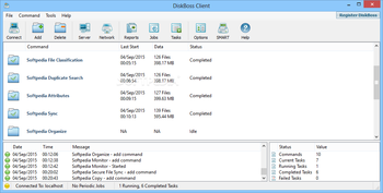 DiskBoss Server screenshot
