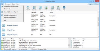 DiskBoss Server screenshot 2