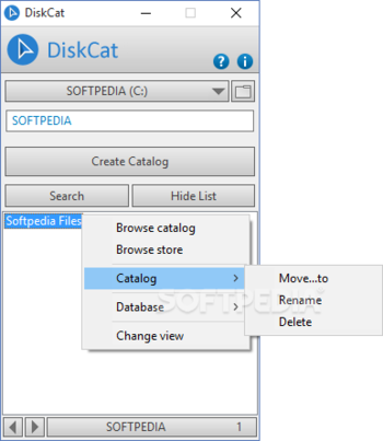 DiskCat screenshot