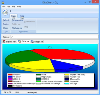 DiskChart 2013 screenshot