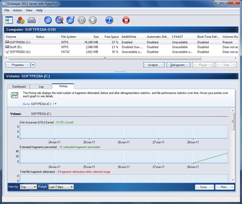 Diskeeper 2011 Server screenshot 8