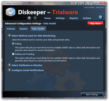 Diskeeper Home Edition screenshot 11