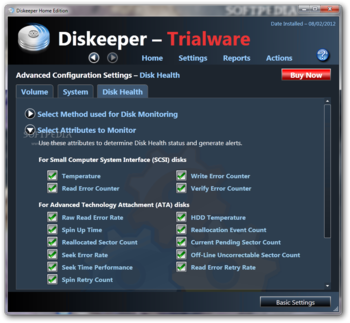 Diskeeper Home Edition screenshot 12